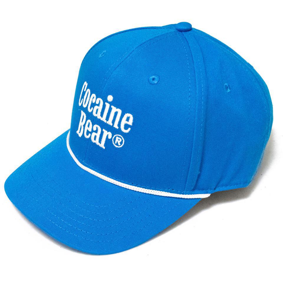 Cocaine Bear Trademark Hat (Electric Blue) - Image 3